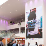 Wales & West Photography Show banner inside ICC Wales
